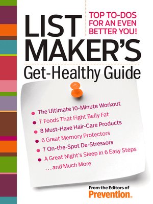 cover image of List Maker's Get-Healthy Guide